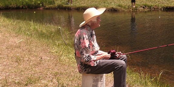 Fishing at Applewood Our House