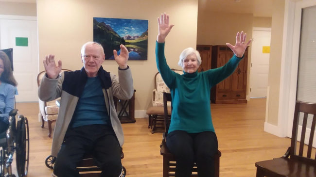 Seated Exercise at Applewood Our House