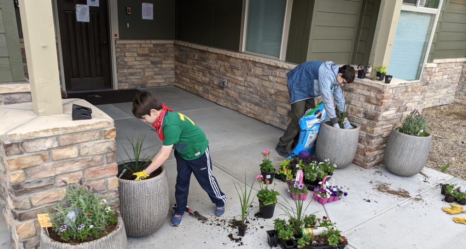 Family Gathering at Applewood Our House