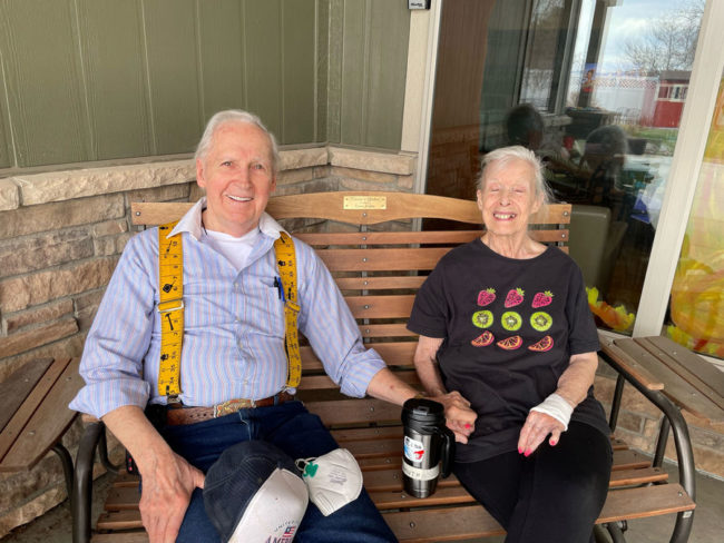 Catty and Bob at Applewood Our House Assisted Living Memory Care North Arvada