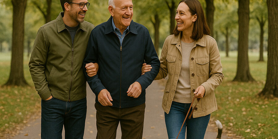 Enjoying Some Quiet Time with Our Father Who Has Memory Loss Enjoying Some Quiet Time with Our Father Who Has Memory Loss