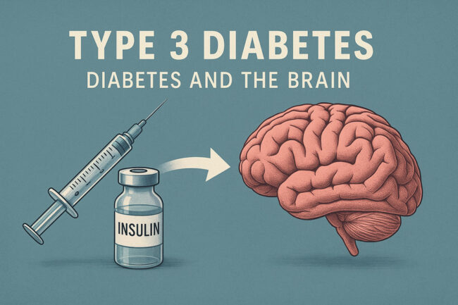 Type 3 Diabetes - How Diabetes Can Cause Alzheimer's Disease