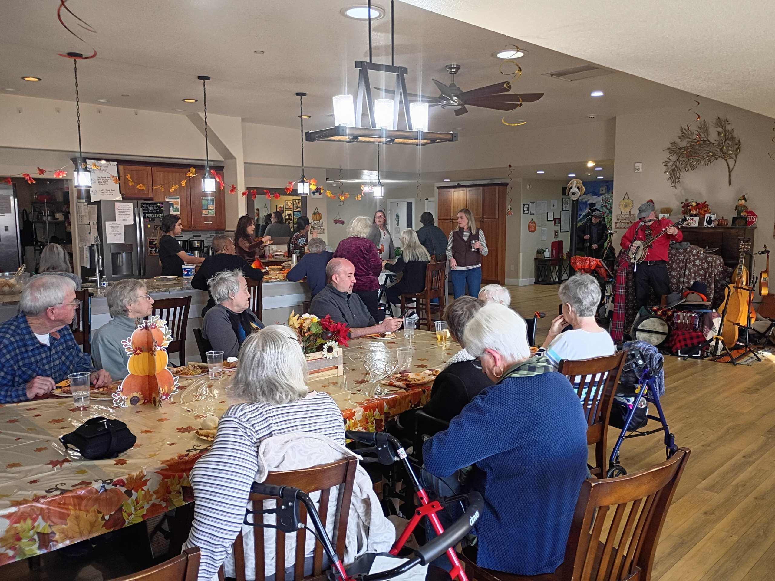 memory care lighting and music therapy