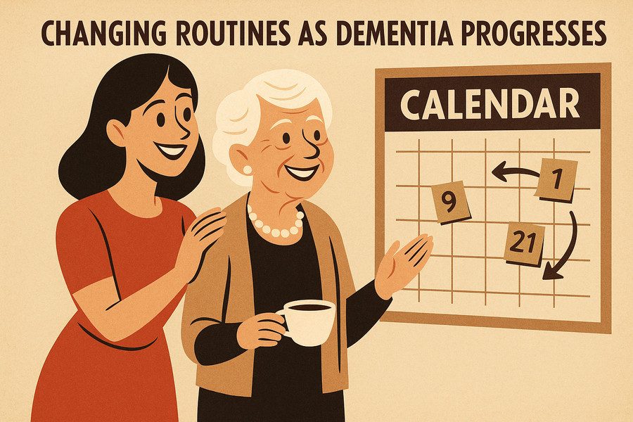 Changing Routines as Dementia Progresses