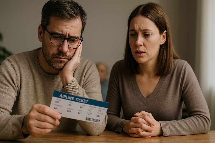 Finding their Father's Missing Airline Ticket