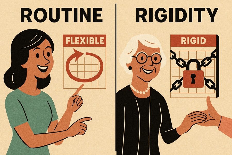 Routine vs. Rigidity in Dementia Care