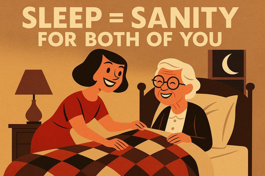 Sleep Equals Sanity for Caregivers and Seniors with Dementia